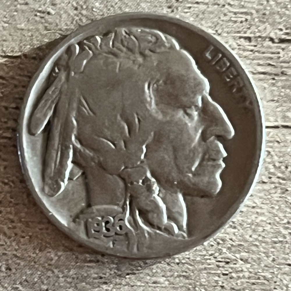 1936 liberty nickel.